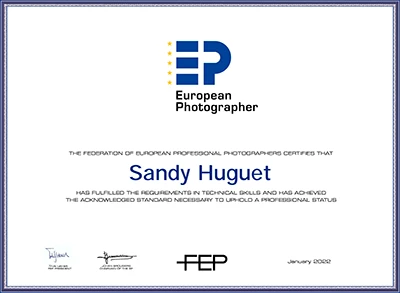 certificat reconnaissance photographe europeen